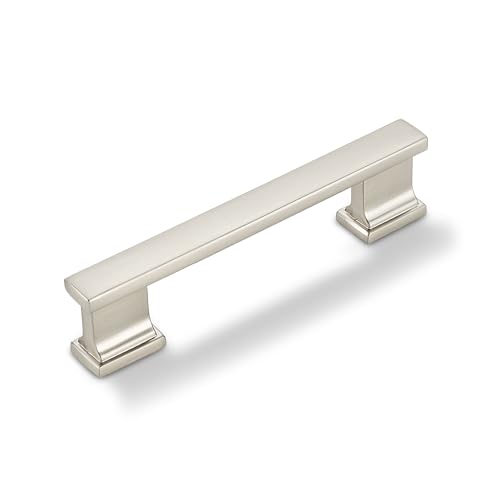 10 Pack 4-3/4 Inch Length|3-3/4 Inch(96mm) Hole Center Brushed Satin Nickel Kitchen Cabinet Handles, Cabinet Pulls Kitchen Cabinet Hardware, Cupboard Pulls, Drawer Handles - color: Brushed Satin Nickel, size: 3-3/4 inch Hole Center(96mm), style: 10 Pack H
