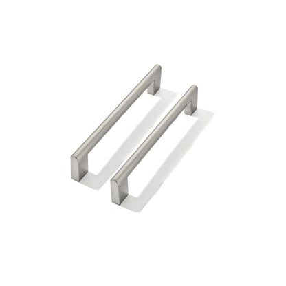 10 Pack 3 Inch Hole Center Brushed Satin Nickel Cabinet pulls Heavy Duty Solid Hardware for bathrooms Dressing Tables cabinets and Kitchen cabinets. - color: Brushed Satin Nickel, size: 3 Inch Hole Center