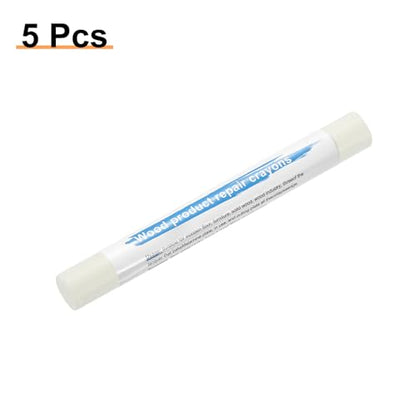 HARFINGTON 5pcs Wood Filler Sticks Wooden Wax Touch Up Furniture Repair Crayons for Scratch Hole Wood, Pale - color: Pale