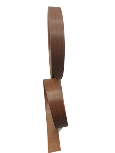 HGKJHFmelamine Edging Tape. pre Coated with hot melt Adhesive Flexible Veneer Edge Edging, Used for Cabinet and Furniture Maintenance (No13-Cherry Wood Color, 1.81cm*25ft) - color: No13-Cherry wood color, size: 0.72 in*25 ft