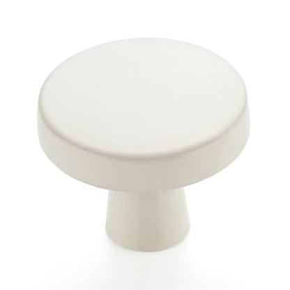 Ravinte White Drawer Pulls, 1-1/4 Inch Cabinet Knobs,25 Pack - color: White