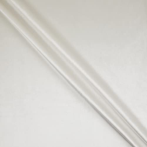 Royal Velvet Ivory, Fabric by the Yard - color: Ivory