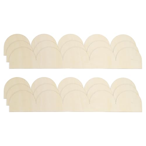 uxcell 6Pcs Decorative Wood Trim, Unfinished Scalloped Wooden Molding Trim for DIY Craft, Home Wall Cabinet Shelf Window Door(15.75" x 2.56") - size: 15.75" x 2.56"