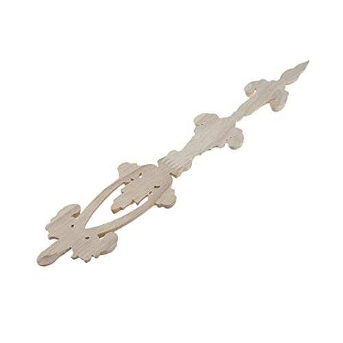 4 Pcs Wood Carved Onlays Appliques Decorative Carving Decals - style: Style1,4 pcs