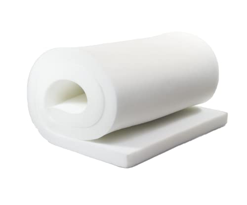AK Trading CO. Professional Upholstery Foam 2" Thick, 36" Wide X 72" Long Regular Density, White - size: 2" x 36" x 72"