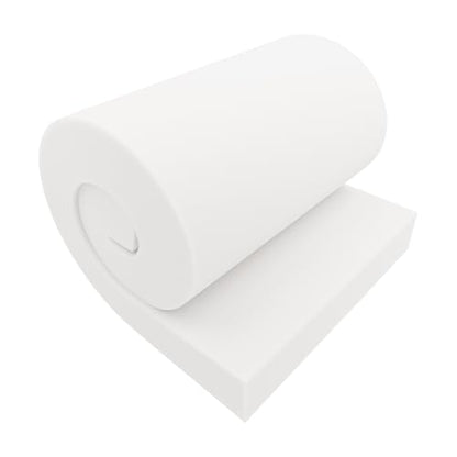 GoTo Foam 6" Height x 30" Width x 96" Length 44ILD (Firm) Upholstery Cushion Made in USA - style: 6x30x96