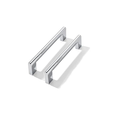 10 Pack 3 Inch Hole Center Polished Chrome Cabinet pulls Heavy Duty Solid Hardware for bathrooms Dressing Tables cabinets and Kitchen cabinets. - color: Polished Chrome, size: 3 Inch Hole Center
