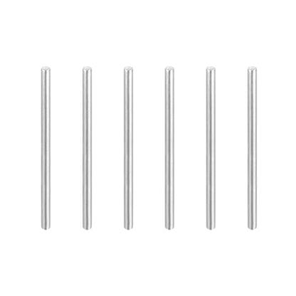 MECCANIXITY 6Pcs 1/16" x1-1/4 Dowel Pins Cylindrical Shelf Support Pegs - size: 1/16"x1-1/4"