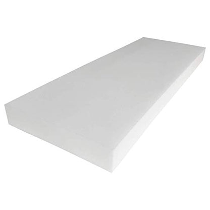 Foamma 6" x 24" x 48" High Density Upholstery Foam Padding, Thick-Custom Pillow, Chair, and Couch Cushion Replacement, Craft Foam Upholstery Supplies for Cushions and Seat Repair - color: High Density, size: 6" x 24" x 48"