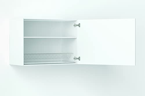 IMEX - Cabinet Door & Kitchen Hinges - Soft Close & Slide On - Full Overlay Lazy Susan Hardware - Metal Face Frame Plate for Floded - Packs with Plates & Mounting Screws Included (5 Pack)