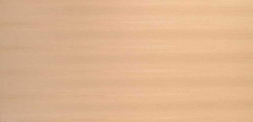 Wood-All Red Oak Wood Veneer Sheet, Plain Sliced/Flat Cut, 24x96, "A" Grade, 10 mil Peel and Stick PSA Backer
