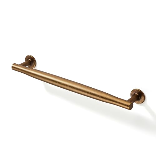 SAILING 5 Pack Cabinet Handles-7.5"/192mm Antique Brass Cabinet Pulls for Kitchen Bathroom Living Room Bedroom Modern Drawer Handles - color: Antique Brass, size: 7.5"(192mm) Hole Center-5Pcs