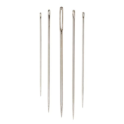 SINGER 07370 Hand Sewing Needles in Compact with Needle Threader, Assorted Sizes, 30-Count,