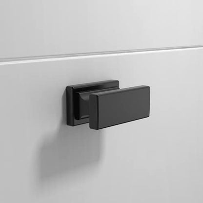 Amerdeco 10 Pack Matte Black Cabinet Knobs 1.46" - color: Matte Black, size: 1.46"/37MM