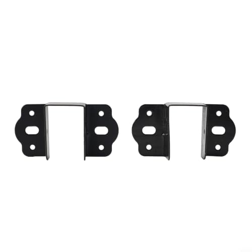 Bed Frame Center Support Brackets, Bed Frame Brackets Adapter U-Shape Bed Supporters Hardware For Headboard And Footboard(32mm) - size: 32mm