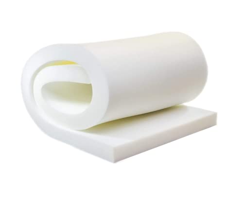 AK Trading CO. 36" x 72" Upholstery High Density Cushion Craft Foam - Perfect for Chairs, Sofas, Headboards, and DIY Projects (3" x 36" x 72") - size: 3" x 36" x 72"