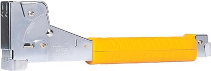 Arrow HT50 Heavy Duty Hammer Tacker, Chromed-Steel Manual Stapler with Sure-Grip Handle, Dual-Capacity Rear-Load Magazine, Fits 5/16”, 3/8", or 1/2" Staples (Pack of 4) - size: (4-Pack)