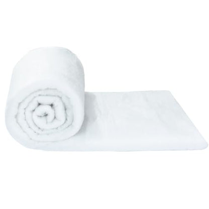 HOMBYS Upholstery Batting Medium Thick, Quilt Batting by The Roll, Dacron Upholstery for Keeping Your Cushion Fluffy (24in*5Yards) - size: 24in*5Yards