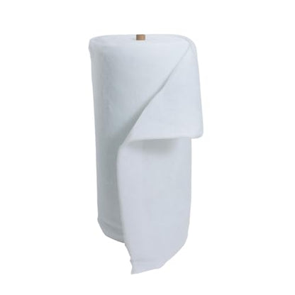 Poly-Fil Light-Weight Quilt Batting, Quilt Batting for Machine Quilting, Polyester Roll with Fuller Appearance, Tied Quilts, Comforters, 2"–4" Stitch Spacing Range, White, 48-Inch X 45 Yards, 1 Roll
