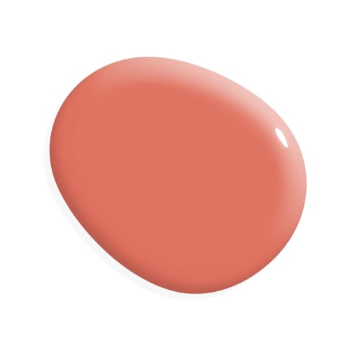 AMY HOWARD AT HOME Chalk-Based One Step Paint for Furniture, Cabinetry, Decor, Finish, and More | No Stripping, Sanding, or Priming | Light Base | 16 Ounce | Coral Sea - color: Coral Sea, size: 16 Fl Oz (Pack of 1)