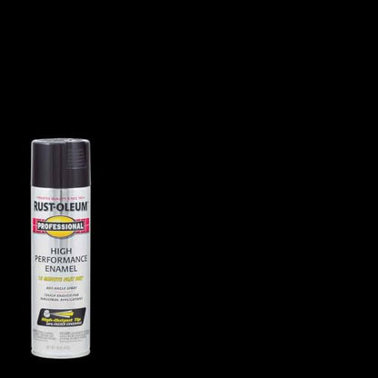 Rust-Oleum Professional High Performance Gloss Black Spray Paint - color: Gloss Black, size: 15 Ounce (Pack of 1)