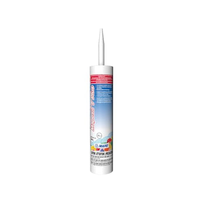 MAPEI Mapesil T Plus 100% Silicone Sealant, Waterproof & Flexible Caulk, Color-Matched to MAPEI Grout, Interior & Exterior Use, Tile, Bathroom, DIY, 10.1 oz Tube, Sahara Beige - style: Sahara Beige