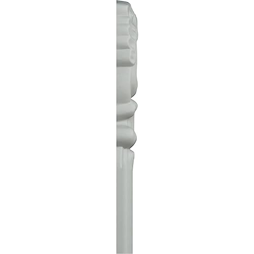 Ekena Millwork PML08X08AS Ashford Corner (matches moulding PML01X00AS) Panel Moulding, 8 1/4"W x 8 1/4"H, Primed