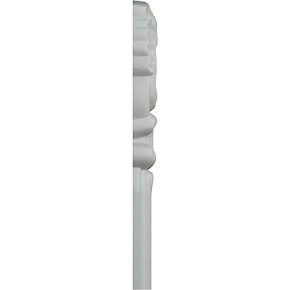 Ekena Millwork PML08X08AS Ashford Corner (matches moulding PML01X00AS) Panel Moulding, 8 1/4"W x 8 1/4"H, Primed