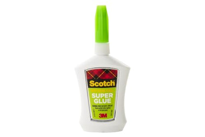 Scotch Super Glue Gel in Precision Applicator, .14 Ounces - size: 1 Count (Pack of 1)