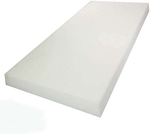 Mybecca Upholstery Foam High Density Cushion, 2'' L x 30'' W x 72'' H
