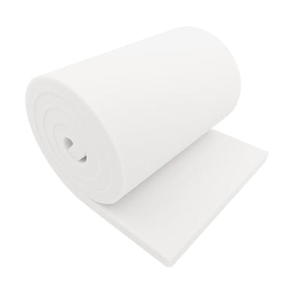 GoTo Foam 1" Height x 30" Width x 96" Length 44ILD (Firm) Upholstery Cushion Made in USA - style: 1x30x96