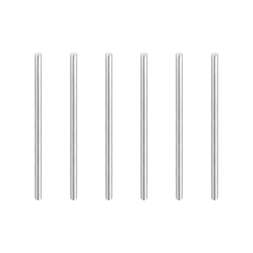 MECCANIXITY 6Pcs 1/16" x1-1/2 Dowel Pins Cylindrical Shelf Support Pegs - size: 1/16"x1-1/2"
