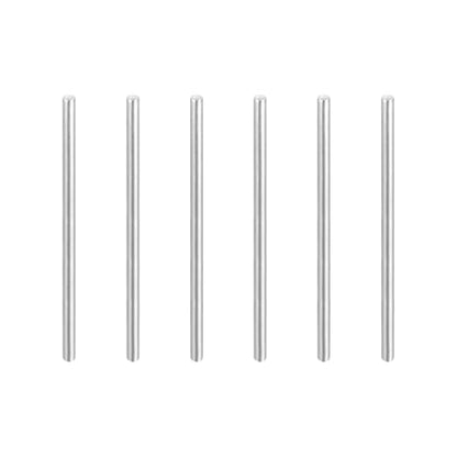 MECCANIXITY 6Pcs 1/16" x1-1/2 Dowel Pins Cylindrical Shelf Support Pegs - size: 1/16"x1-1/2"