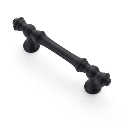 Asidrama 10 Pack 3 Inch(76mm) Matte Black Kitchen Cabinet Handles, Cabinet Pulls Kitchen Cabinet Hardware for Cupboard Drawer Pulls - color: Matte Black, size: 3" Hole Center, style: 10 Pack
