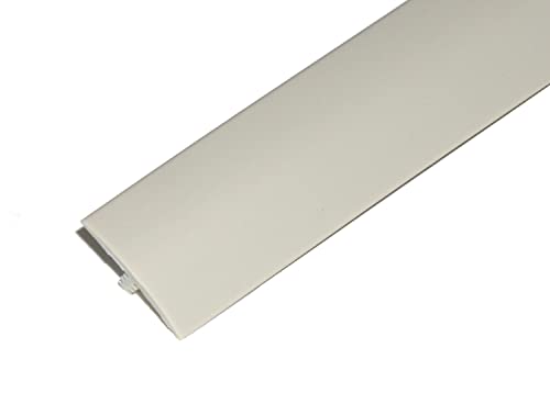 25ft Roll of Putty Grey 3/4" Plastic Tee Moulding for Arcade Game Cabinets, Counters, Shelves, or Tables - color: Putty Grey, size: 25 Feet