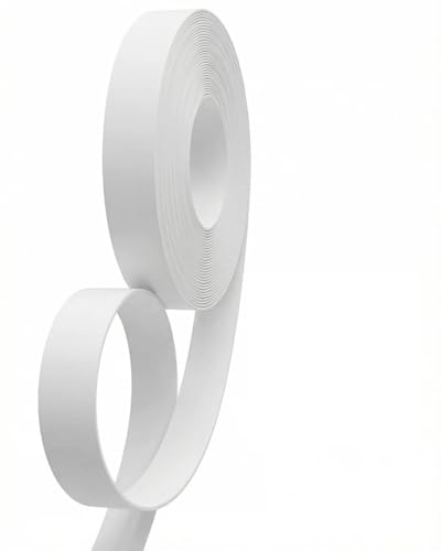 HGKJHFmelamine Edging Tape. 3/4in*20ft,pre Coated with hot melt Adhesive Flexible Veneer Edge Edging, Used for Cabinet and Furniture Maintenance (No1-white, 3/4in*20ft) - color: No1-white, size: 0.75 in * 20 ft