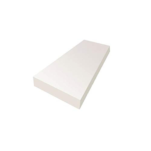 FoamRush 2" x 24" x 72" High Density Upholstery Foam Cushion (Seat Replacement, Upholstery Sheet, Foam Padding) Made in USA - color: High Density Foam, size: (2" x 24" x 72")