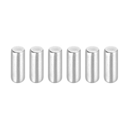 MECCANIXITY 6Pcs 1/8" x5/16 Dowel Pins Cylindrical Shelf Support Pegs - size: 1/8"x5/16"