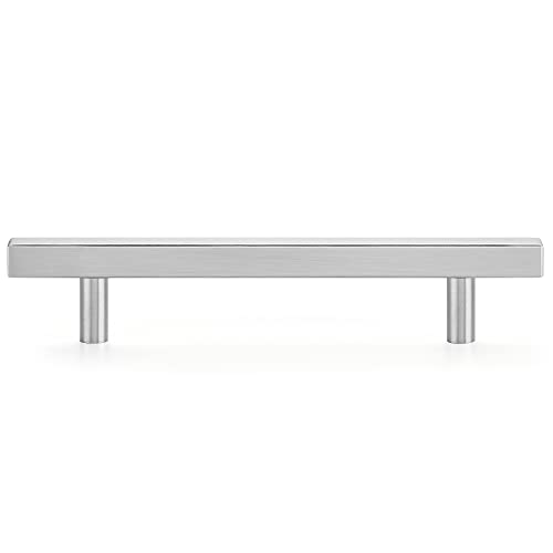 Ravinte Brushed Nickel Square Cabinet Pulls Handles 5 Inch 30 Pack - color: Brushed Nickel