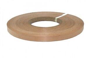 Edge Banding-EBQuick-Real Un-Finished Wood Veneer Tape, Sanded Perfectly, Pre-Glued with Hot Melt Adhesive, Easy Application Iron-On. Flexible, 13/16” Wide-Made in USA. (Alder-UF-12' LF Roll) - color: Alder-UF-12' LF Roll