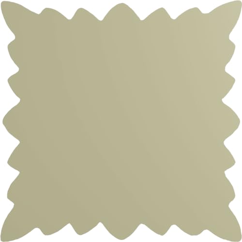 Ekena Millwork ROS04X04X00CL Jackson Square Rosette, 4"W x 4"H x 5/8"P, Primed
