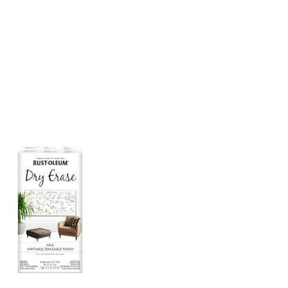 Rust-Oleum Dry Erase White Brush-On Paint Kit - size: 16 Fl Oz (Pack of 1)