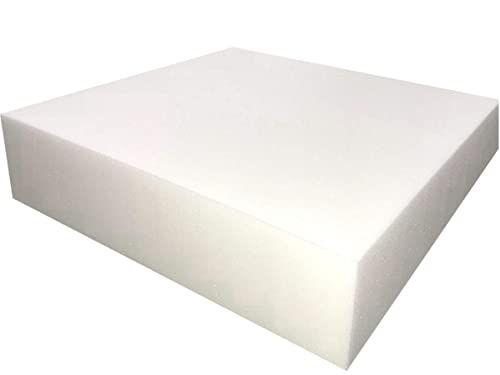 FoamTouch 4 Pack of Upholstery Foam Cushion High Density 5" H X 24" W X 24" L - size: 5" x 24" x 24"(4pack)