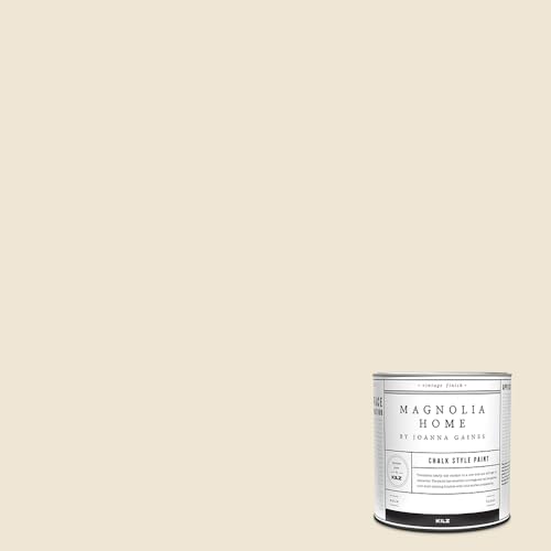 Magnolia Home by Joanna Gaines Chalk Style Paint, CARTER CRÈME, 1 Quart - color: Carter Creme
