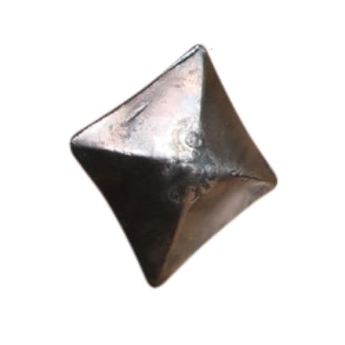 Premium 1 1/2" x 1 1/2" Pyramid Clavos - Hand Forged Iron - Unfinished - Sold Individually - size: 1 1/2 x 1 1/2 Inch