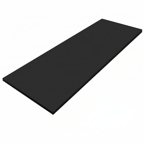 Amylove 1 Pack Upholstery Foam Sheet, 1/2" X 24" X 84",Black - color: Black, size: 1/2" X 24" X 84"