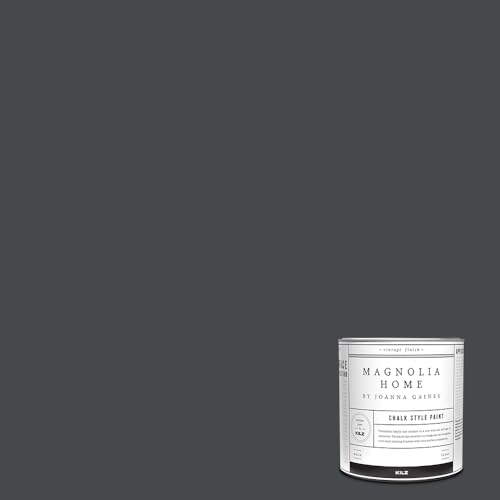 Magnolia Home by Joanna Gaines Chalk Style Paint, BLACKBOARD, 1 Quart - color: Blackboard