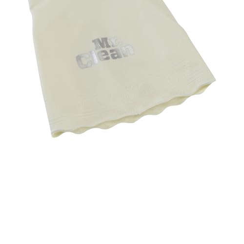 Mr. Clean Bliss Cleaning Gloves Premium Reusable Vinyl Latex-Free Gloves with Non-Slip Grip, Large - size: Large (Vinyl, 2 Pair)