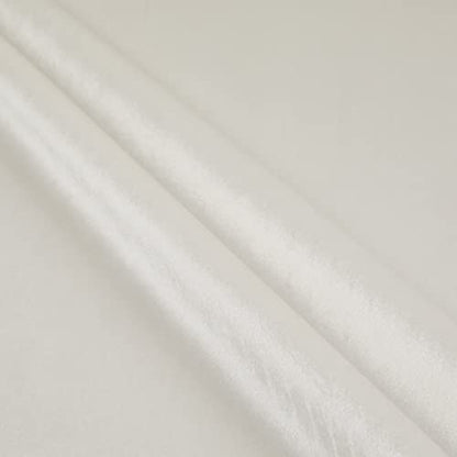 Royal Velvet Ivory, Fabric by the Yard - color: Ivory