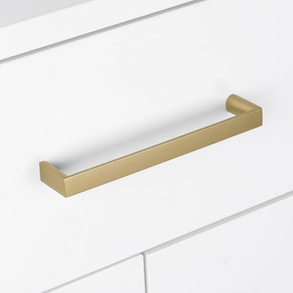 Champagne Bronze Kitchen Cabinet Pulls 6-1/4 Inch 10 Pack - color: Champagne Bronze, size: 6-1/4'' Hole Center(160mm)